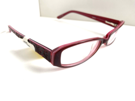 New Tempo WP 1006 50-16-135 Burgundy/Pink Red Women&#39;s Eyeglasses Frame B1 - $14.99