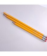 Amoco Wooden pencil set 3 no 2 #2 yellow gas oil advertising employee Vi... - €24,85 EUR