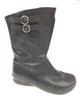 KEEN Women Riding Boots Bern Baby Bern Size 10 Black Leather Waterproof ... - £47.50 GBP