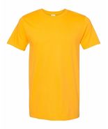 NEW Gildan Men&#39;s Softystyle Ringspun Cotton Short Sleeves Plain T-shirt ... - £11.88 GBP
