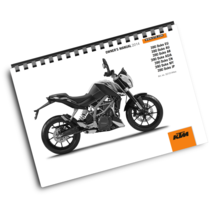 KTM 2014 - 390 DUKE - OWNERS MANUAL USER GUIDE - $49.99