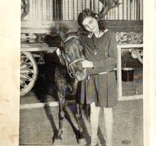 1930 Betty Bell Circus Print Horse Antique Carnival Ephemera 8 x 5 - £23.97 GBP