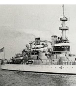 Battleship Massachusetts Victorian 1898 Print Cuba&#39;s Freedom Spanish War... - $570.99 MXN