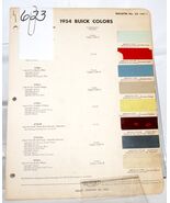 1954 Buick DuPont Paint Chip Set #623 - $13.14 CAD