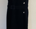 Vtg Elinor Simmons Malcolm Starr Irene Sargent Black Velvet Gown sz 10 D... - $296.99