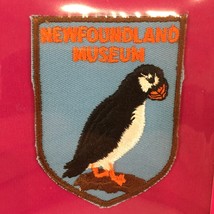 New Vintage 70&#39;s Travel Patch Badge Newfoundland Canada Souvenir Puffin ... - $21.78