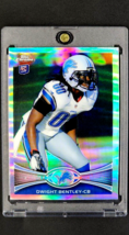 2012 Topps Chrome Refractor #90 Dwight Bentley RC Rookie *Great Looking Card* - £1.81 GBP