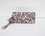 NWT Kipling AC8152 RUBI Snap Long Wallet Wristlet Polyester Leopard Feat... - $39.95
