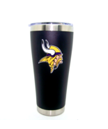 Minnesota Vikings NFL  2804 Lidded Stainless Steel Hot Cold Tumbler 30 o... - $46.18 CAD