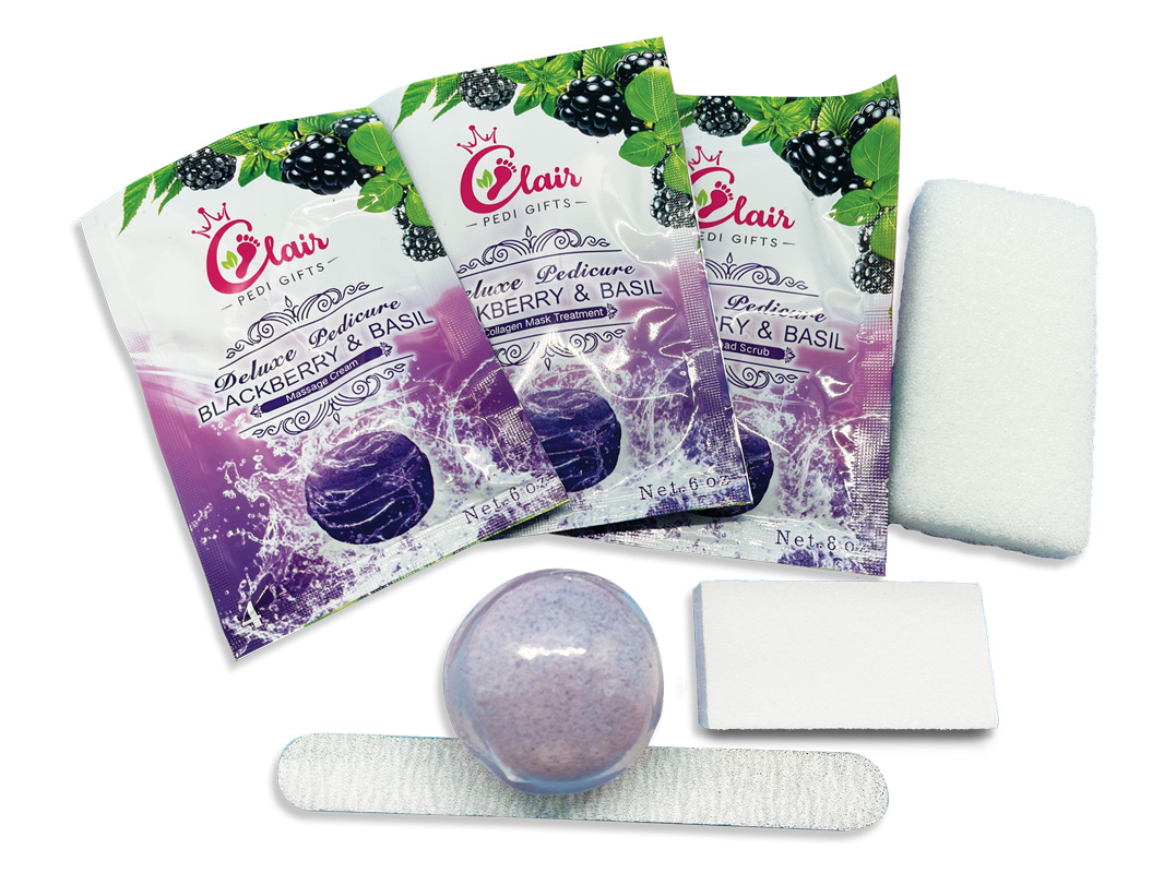 Clair Pedi Gifts 7-in-1 Deluxe Pedicure - Blackberry &amp; Basil - $11.50