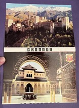 Granada La Alhambra (10) Postcard Foldout Set Spain Castle - £4.13 GBP