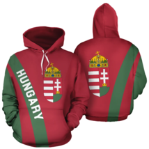 Hungary Country Flag Hoodie Adults And Youth - £44.04 GBP