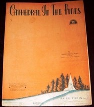 Cathedral In The Pines Sheet Music Charles &amp; Nick Kenny - £1.75 GBP