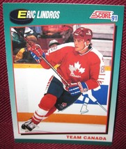 1991-92 Score Rookie &amp; Traded #88T Eric Lindros Team Canada - £3.98 GBP