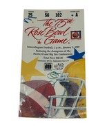 1989 ROSE BOWL TICKET STUB MICHIGAN WOLVERINES USC Trojans 1/2/89 - €40,08 EUR