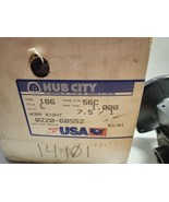 Hub City Model 186 Gear Box 7.5:1 Ratio Style 1&quot; Bore 56C Worm Right 022... - £156.93 GBP