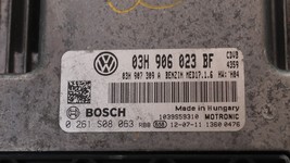 Audi Computer ECU ECM PCM Engine Control Module Unit 03H-906-023-BF image 2