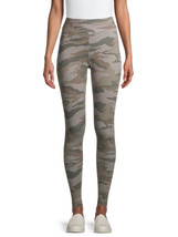 Time and Tru Ladies Womens Knit Leggings Green Camo Size XL 16-18 - £19.91 GBP