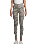 Time and Tru Ladies Womens Knit Leggings Green Camo Size XL 16-18 - £19.68 GBP