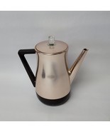 Pink Flavo-Matic Percolator FOR PARTS NO CORD Vintage MCM Rose Coffee Pot - $10.89