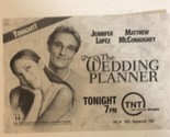 Wedding Planner Tv Guide Print Ad Matthew McConaughey Jennifer Lopez TPA15 - $5.93