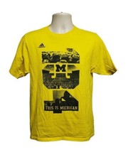 2013 University of Michigan Football Adult Medium Yellow TShirt - $19.80