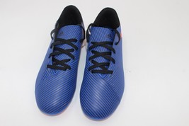 adidas Kids Boys Nemeziz Messi 19.4 Soccer Cleats Size 5.5 FV3074 Blue - $44.55