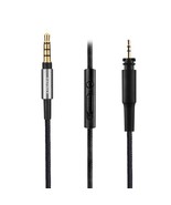 6.5Ft/200cm Nylon Audio Cable with Mic For Shure SRH840A SRH440A headphones - $337.58 MXN