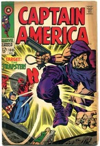 CAPTAIN AMERICA #108 1968 MARVEL COMICS JACK KIRBY ART FN - £29.01 GBP