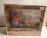 The Art of Nicky Boheme Charming Tranquility 1000 Piece Puzzle 25&#39;&#39; x 18... - $13.29