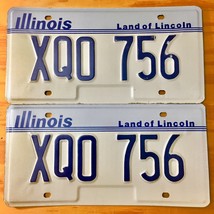 1983 United States Illinois Land of Lincoln Passenger License Plate XQ0 756 - $30.68