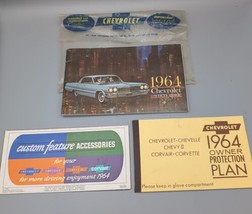 1964 Chevrolet Owners Guide + Protection Plan + More Genuine Original Oem  - £45.65 GBP
