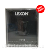 Lexon Mino Portable Bluetooth Speaker w/ Microphone USB-C 3W Black - £31.10 GBP
