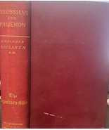 The Expositor&#39;s Bible Colossians and Philemon Hardback - $732.79 MXN