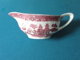 Compatible with Johnson Brothers Compatible with England Willow Pattern RED Tran - £35.96 GBP
