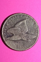 1858 Flying Eagle Cent Penny Exact Scarce Early Type Exact Coin as Pictu... - £16.29 GBP