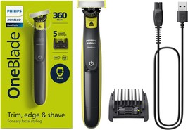 With Its 5-In-1 Face Stubble Comb And Hybrid Electric Beard Trimmer And ... - £38.31 GBP