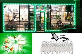 Storefront Window LED Light 40ft Brightest Green 5630 with UL Listed 12v... - $69.29
