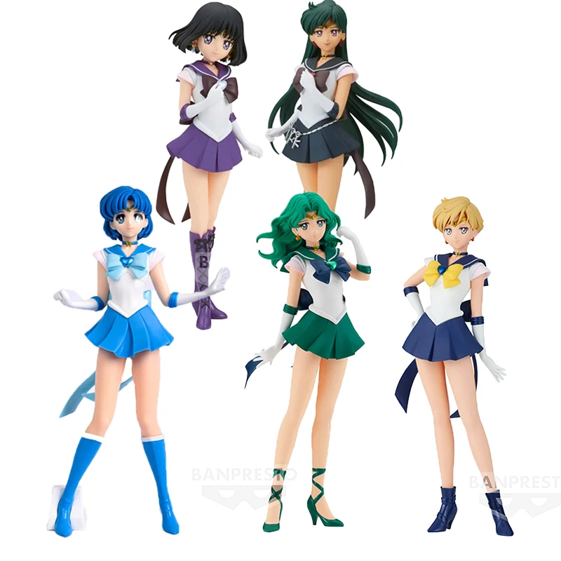 Original Bandai Sailor Moon Action Figure Meiou Setsuna Sailor Saturn Sailor - £40.10 GBP+