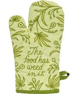 Blue Q Oven Mitt, The Food Has Weed in It, Super-Insulated Quilting, 100... - €14,33 EUR
