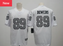 New Oakland Raiders #89 Chris Edwards Football Men&#39;s Stitched Js Legend White - $64.99