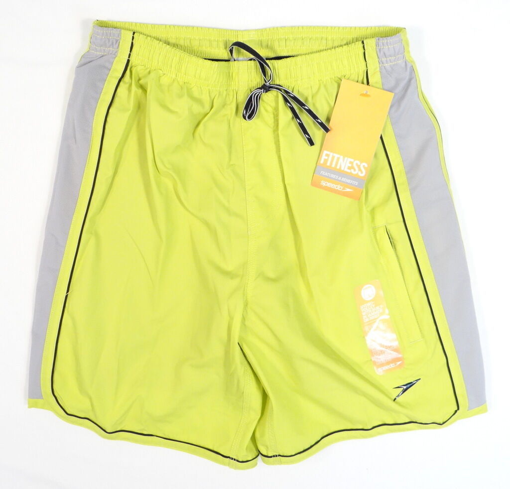 Speedo Hydovolley Citrine Shorts Swim Shorts with Compression Jammer Men's NWT - $79.99