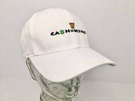 Novelty Hat Cash is King Funny Cap Embroidered Logo White Twill Flexfit ... - $12.82