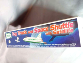 1999 Hess Toy Truck and Space Shuttle with Satellite NEW in box - $19.75