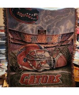 Vintage University of Florida Gators Football Crazy Throw Blanket/Tapest... - $38.41