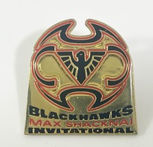 Blackhawks Max Shacknai Invitational Lapel Or Hat Pin - $187.41 MXN
