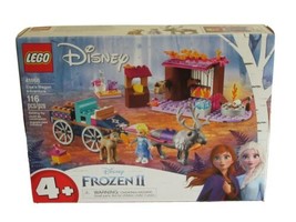 New~ Frozen II Lego Set 41166 ELSA&#39;S WAGON ADVENTURE ( ages 4+) Disney - £31.28 GBP