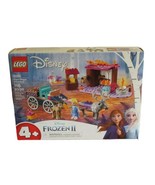 New~ Frozen II Lego Set 41166 ELSA&#39;S WAGON ADVENTURE ( ages 4+) Disney - £31.46 GBP