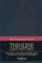 NIV Thinline Bible, Large Print Zondervan - £31.96 GBP