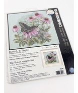 Dimensions BUTTERFLY &amp; DAISIES Cross Stitch Kit #35249 Pink Flowers NEW - €19,34 EUR